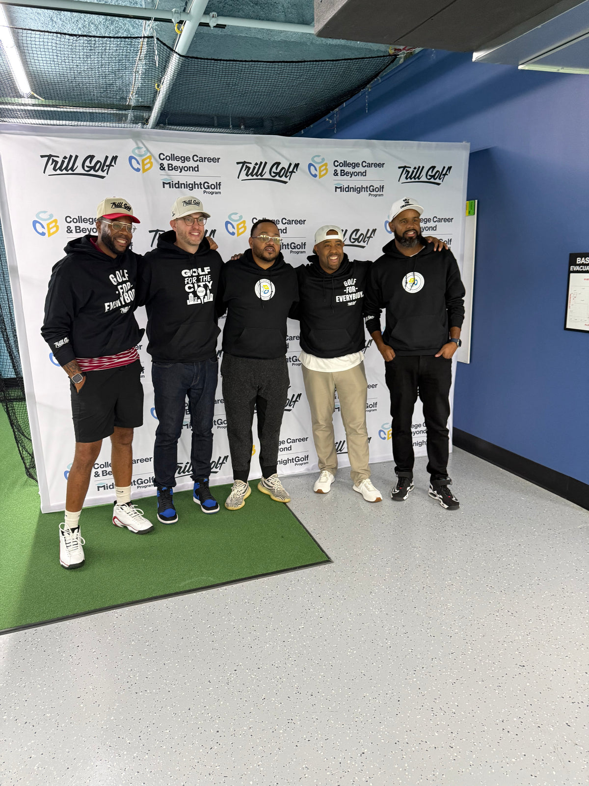 Golf for The City Black Hoodie