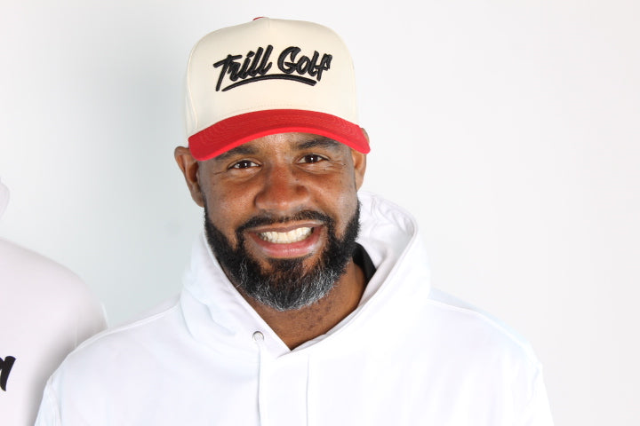 Trill Golf Two Tone Hat - Red