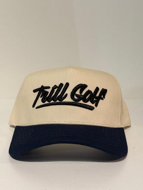 Trill Golf Two Tone Hat - Navy