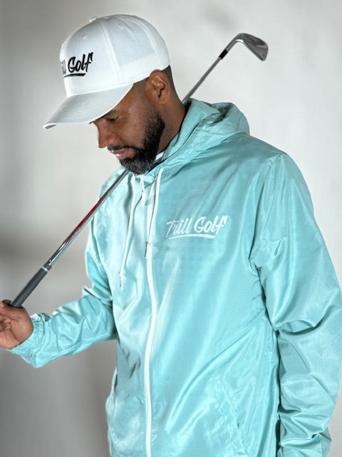 Trill Golf - Lightweight Rain Jacket - Aqua