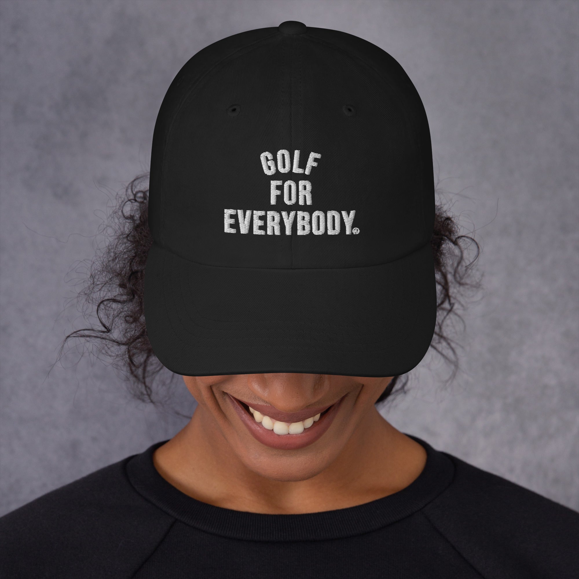 Trill Golf - Golf For Everybody Adjustable Hat - Black