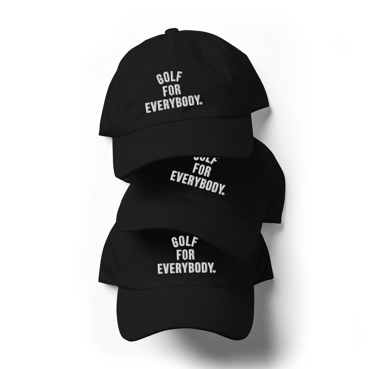 Trill Golf - Golf For Everybody Adjustable Hat - Black