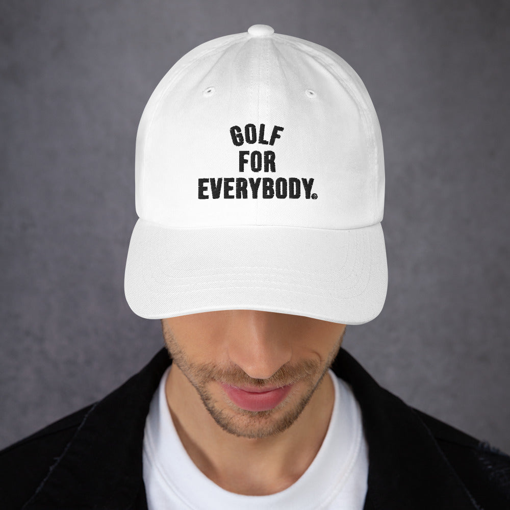 Trill Golf - Golf For Everybody Adjustable Hat - White