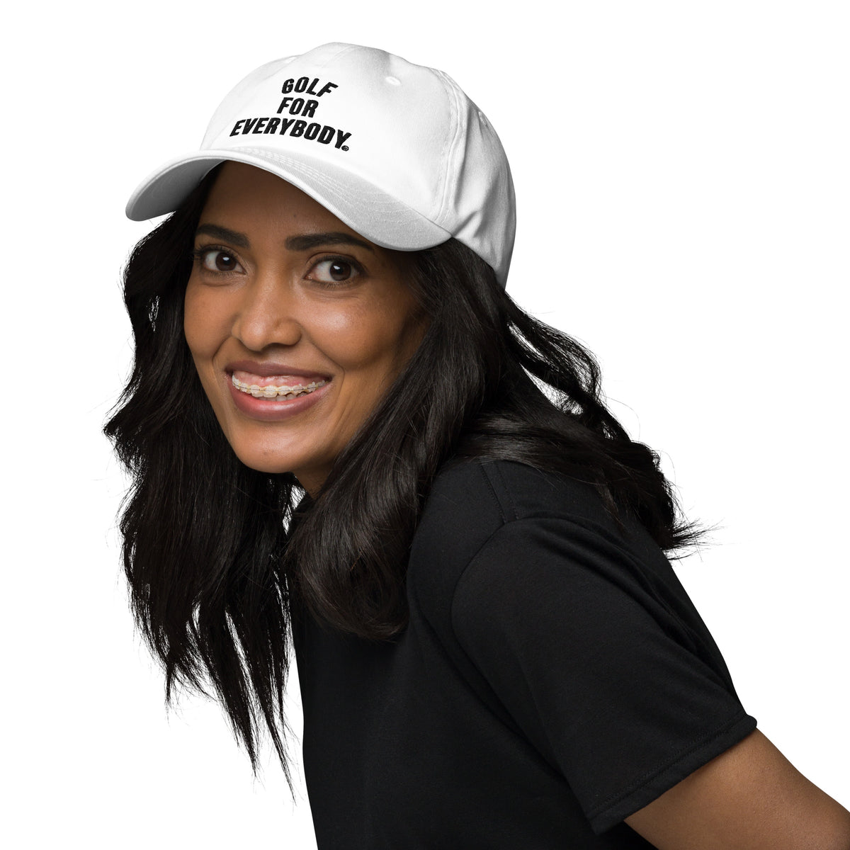 Trill Golf - Golf For Everybody Adjustable Hat - White