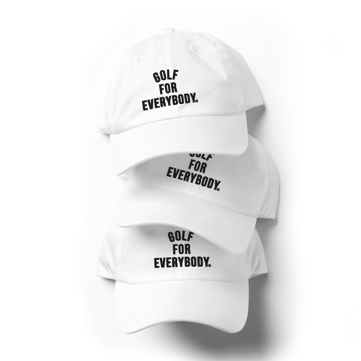 Trill Golf - Golf For Everybody Adjustable Hat - White
