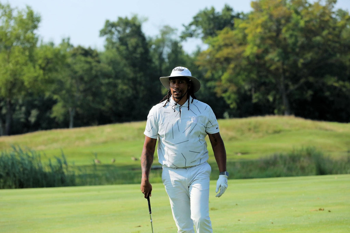 Trill Golf - NEW Bucket Hat - White/Grey