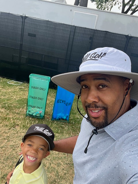 Trill Golf - NEW Bucket Hat - White/Grey