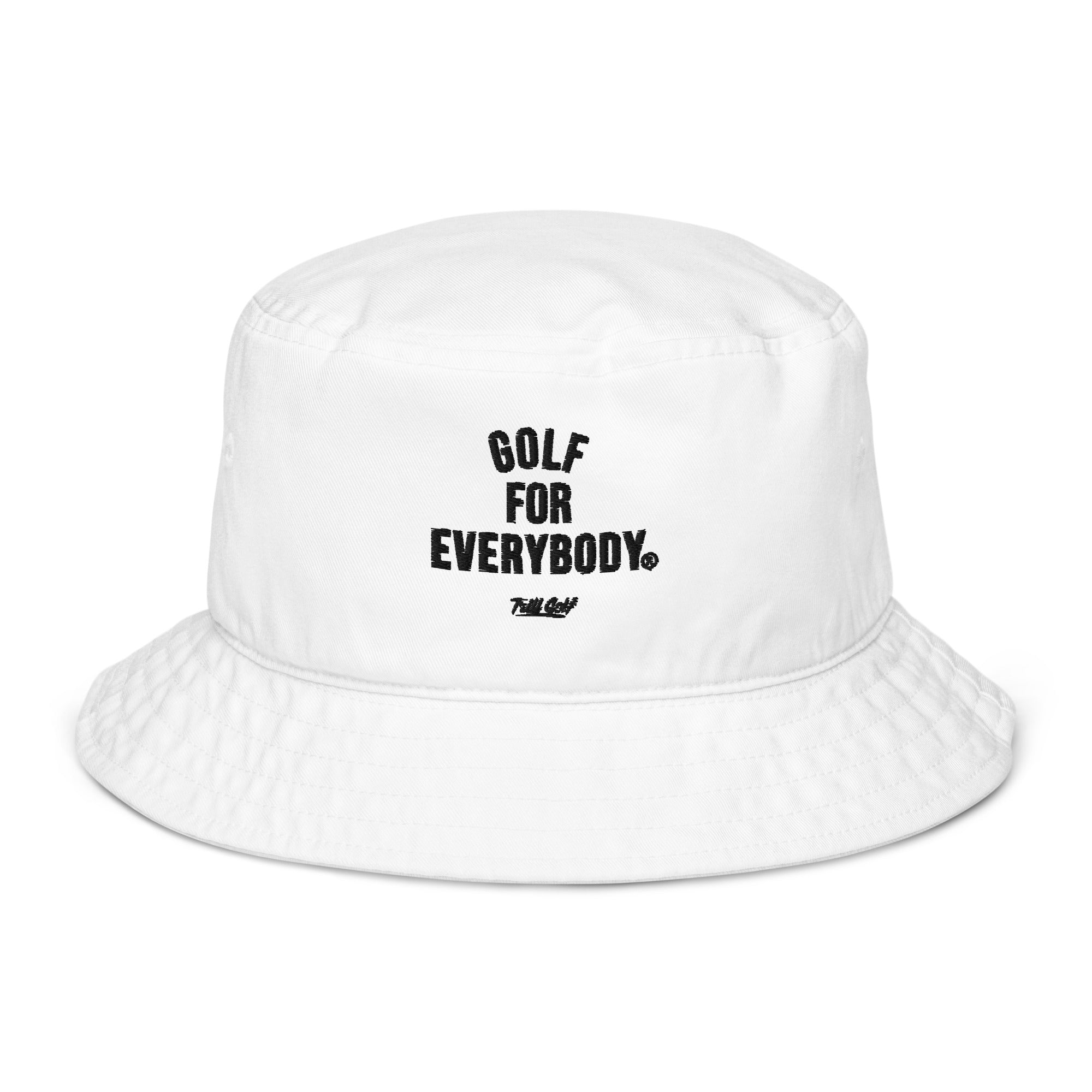 Trill Golf - Golf For Everybody Bucket Hat - White