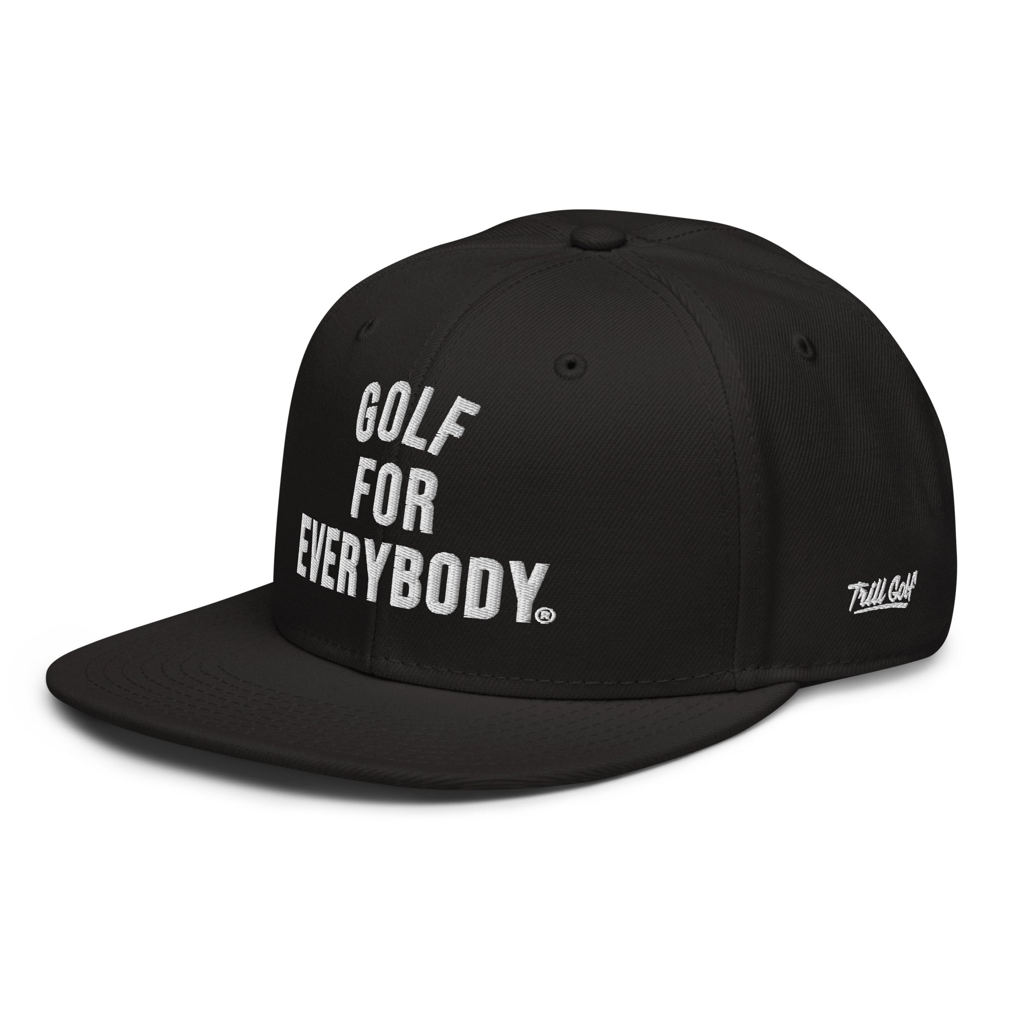 Golf For Everybody - Snapback Hat - Black