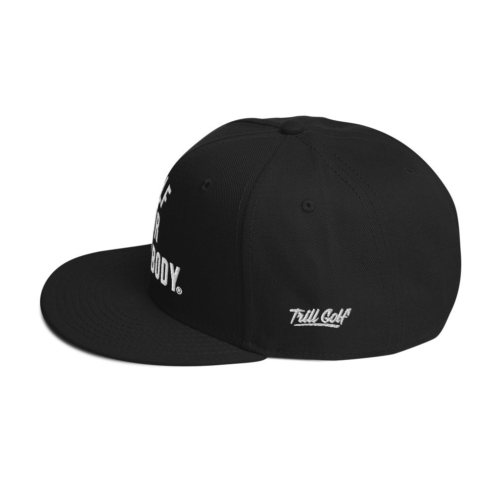 Golf For Everybody - Snapback Hat - Black