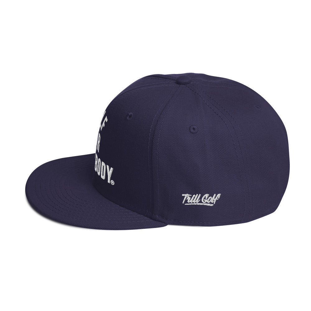 Golf For Everybody - Snapback Hat - Navy