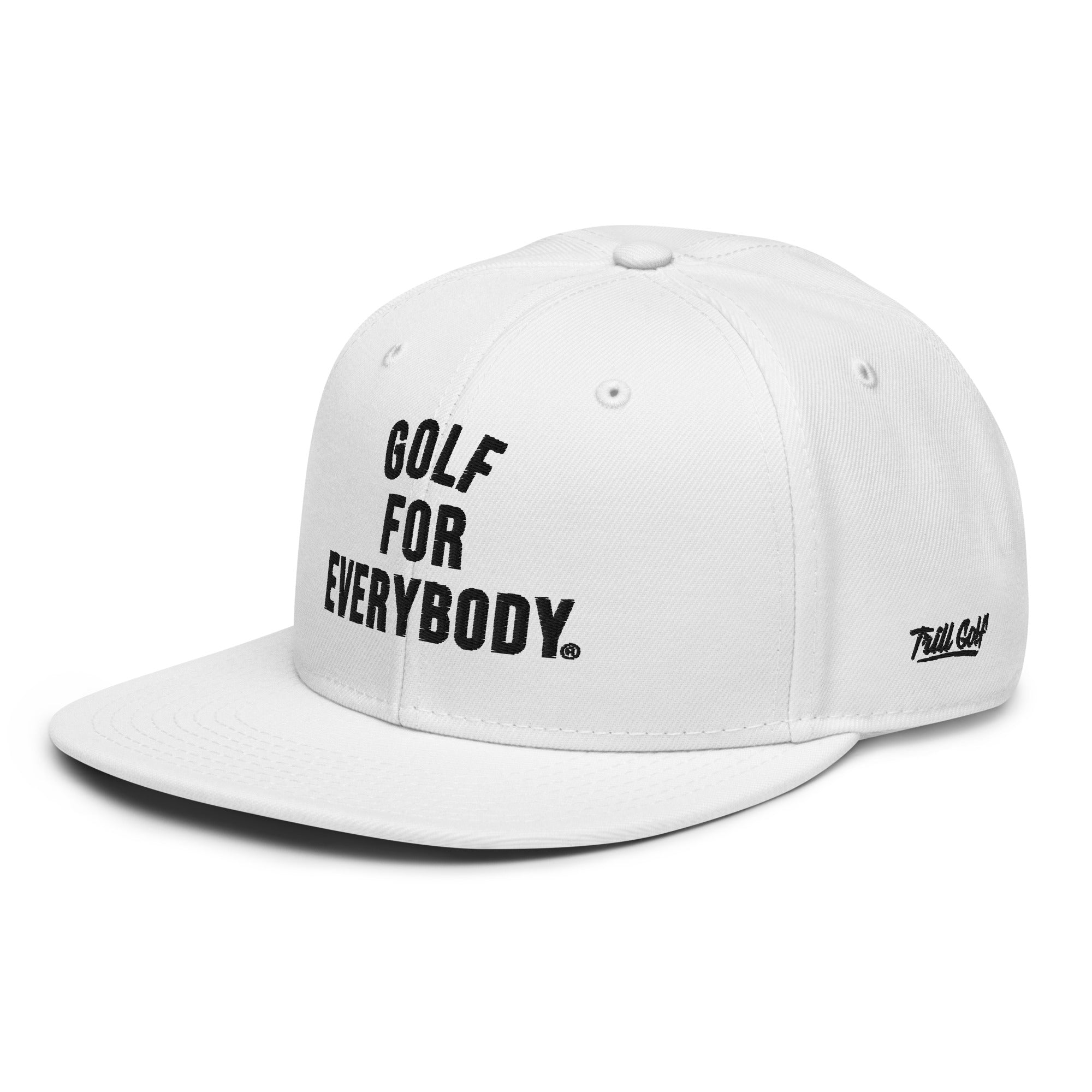 Golf For Everybody - Snapback Hat - White