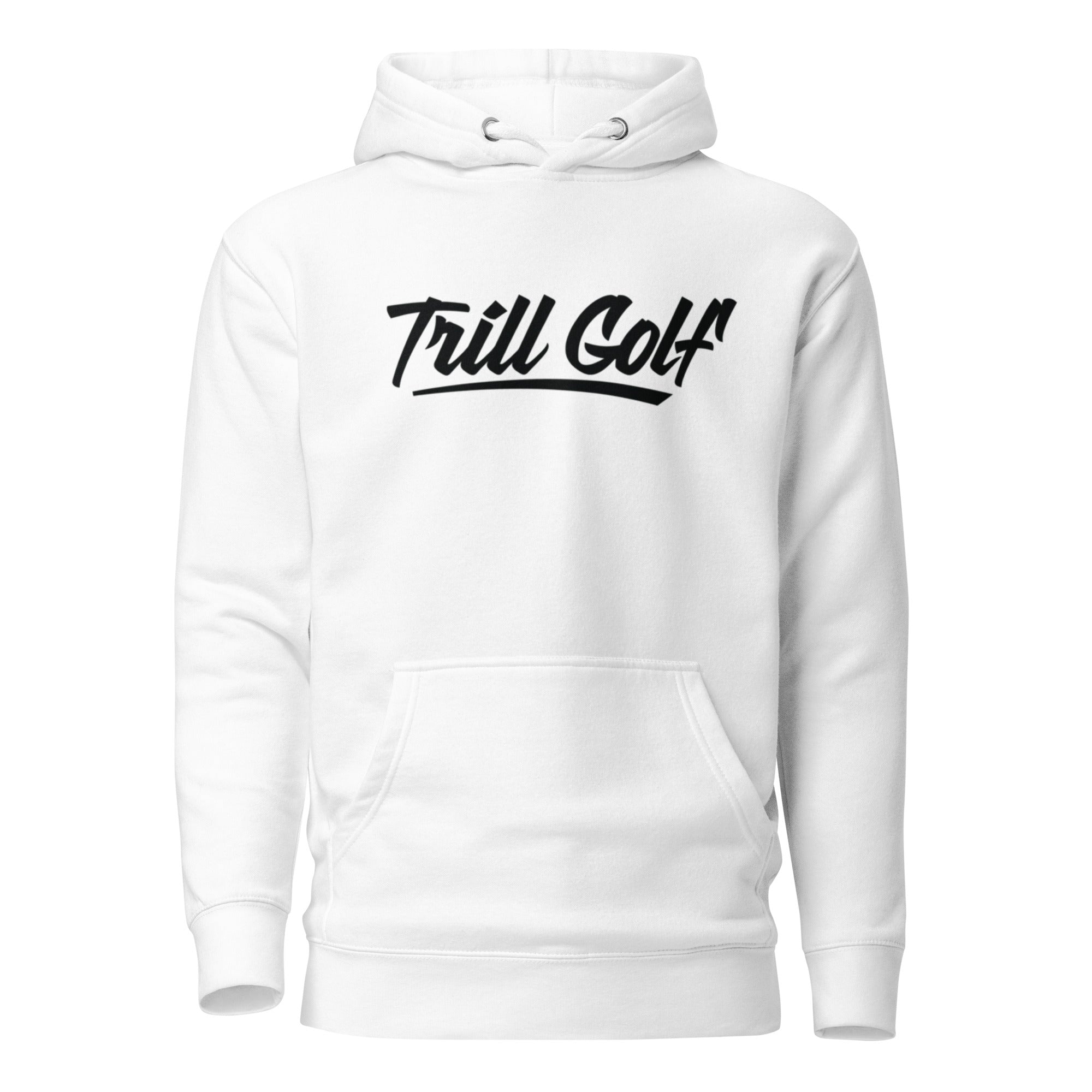 Tril Golf - White Hoodie