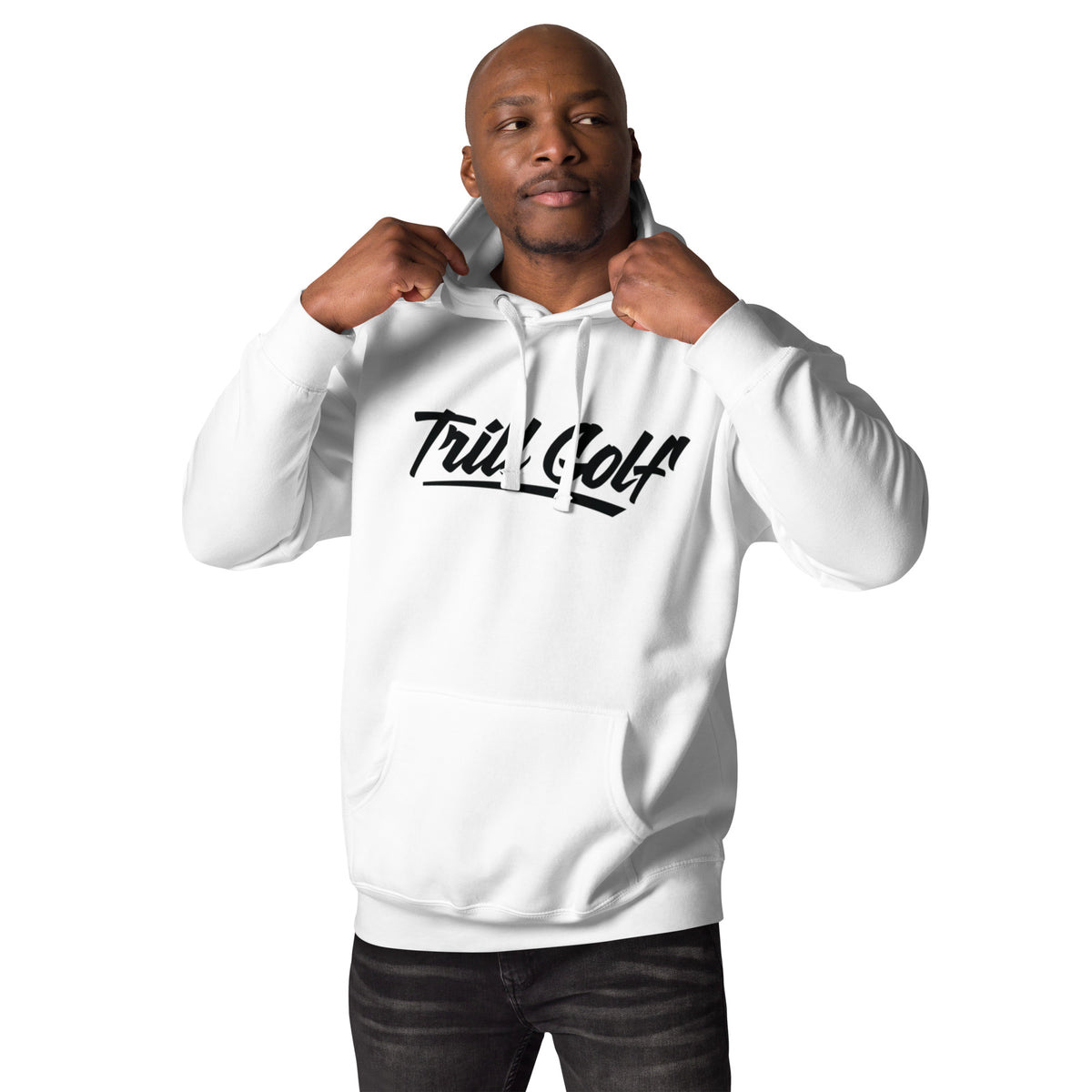 Tril Golf - White Hoodie