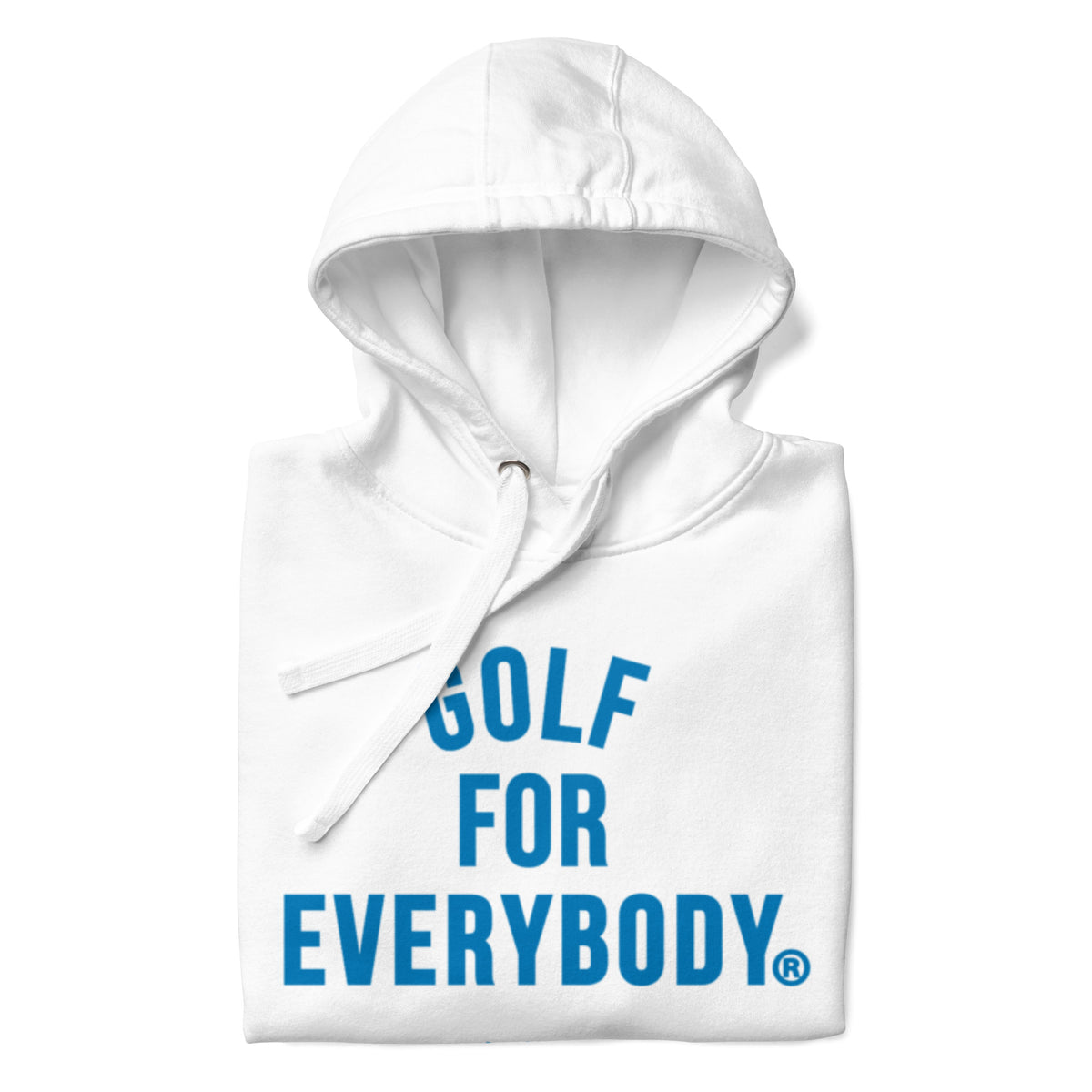 Trill Golf - Golf For Everybody Hoodie - White + Honolulu Blue