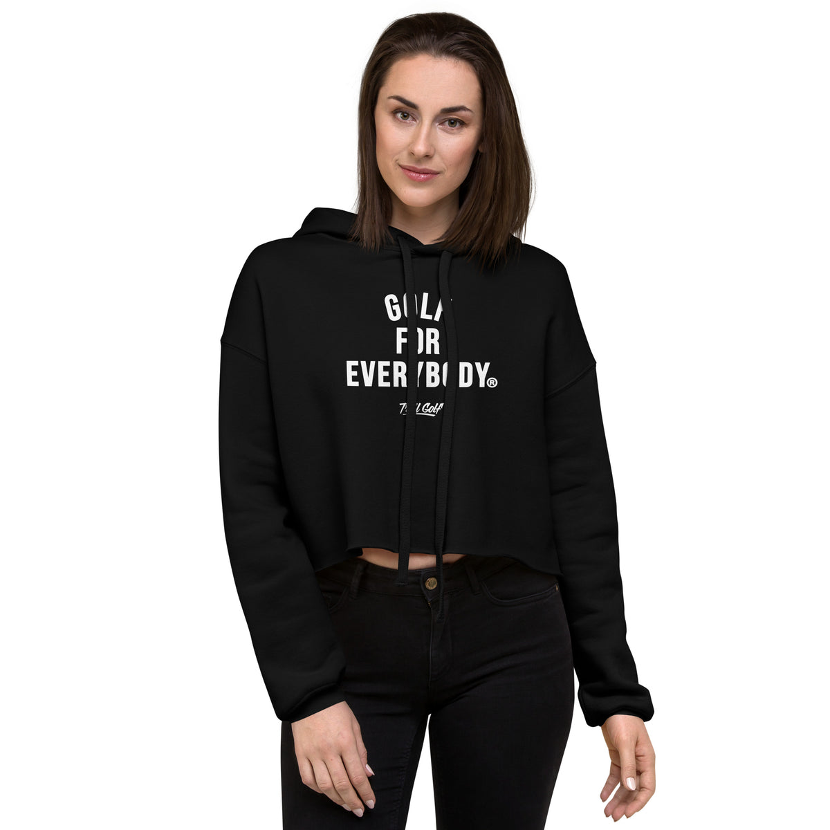 Trill Golf - Golf For Everybody Women&#39;s Cropped Hoodie
