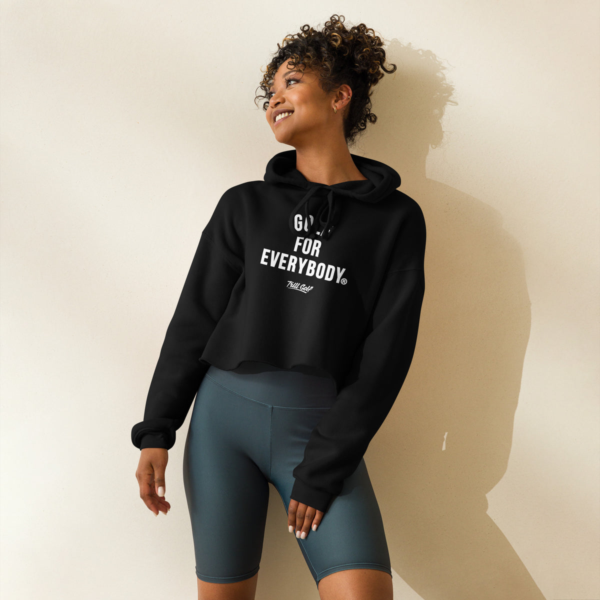 Trill Golf - Golf For Everybody Women&#39;s Cropped Hoodie