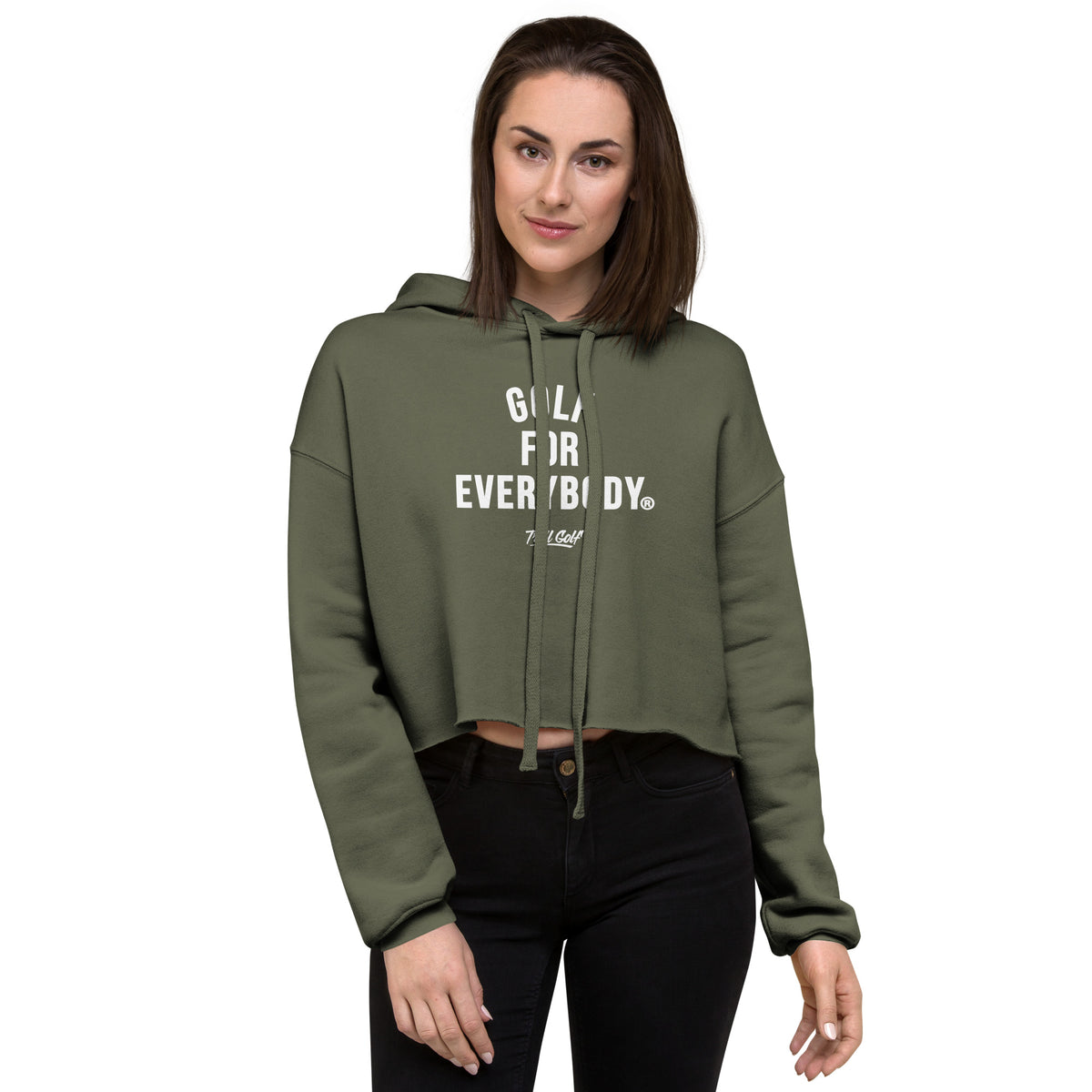 Trill Golf - Golf For Everybody Women&#39;s Cropped Hoodie
